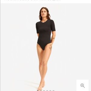 Everlane Black Body Suit - never worn